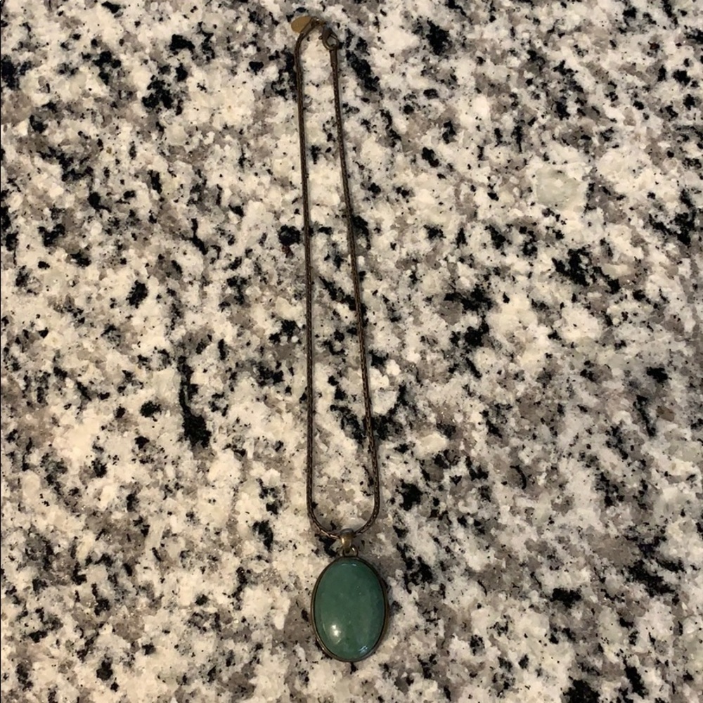 Express jade looking necklace